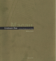 capa do livro "Macau"