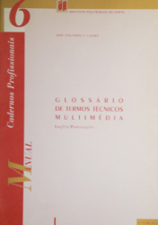 capa do livro "Glossário de termos técnicos multimédia - inglês/português"